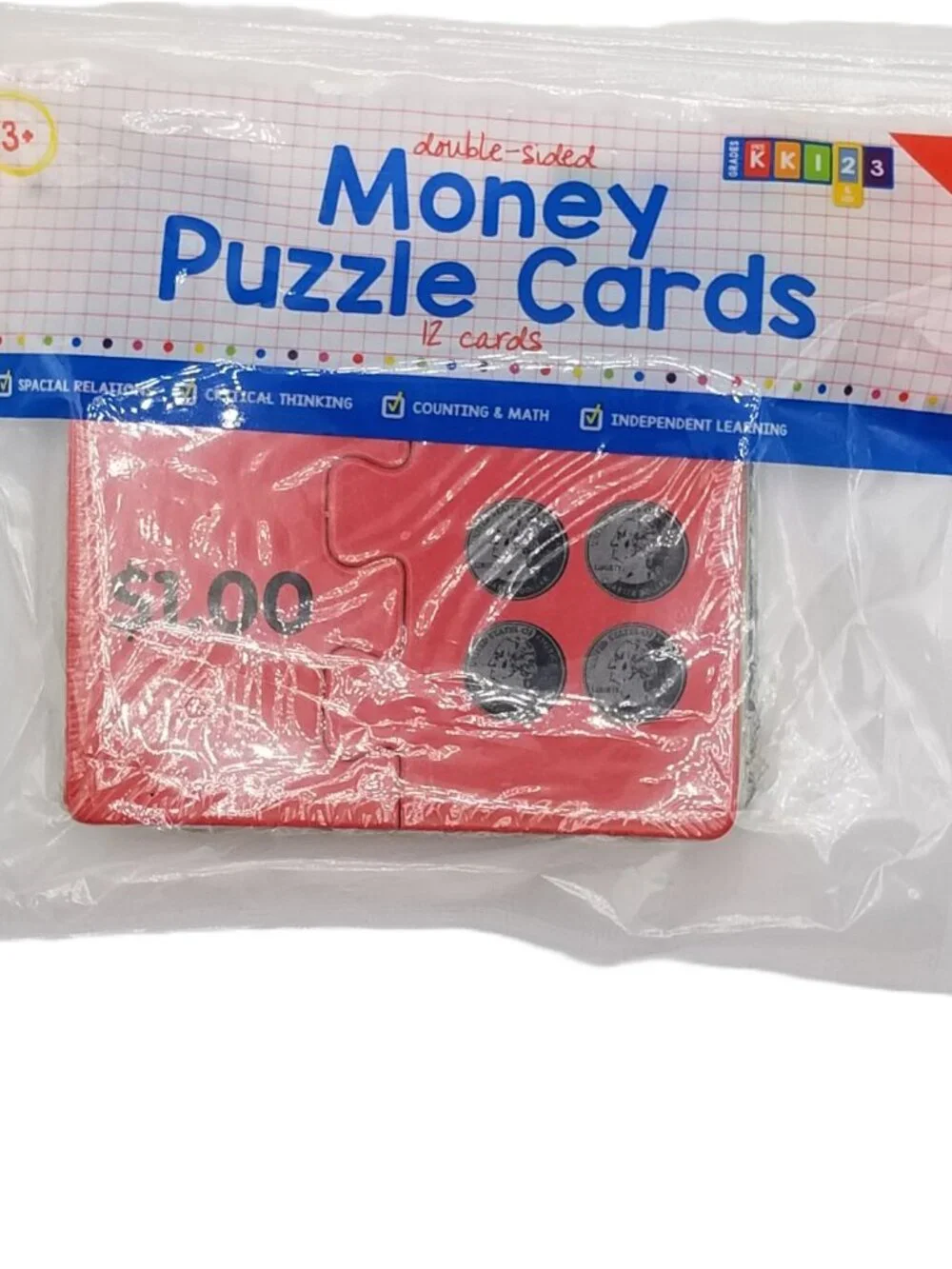 Early Learning Bundle Letter Number Matching Rhyming Money Cards Kids Set